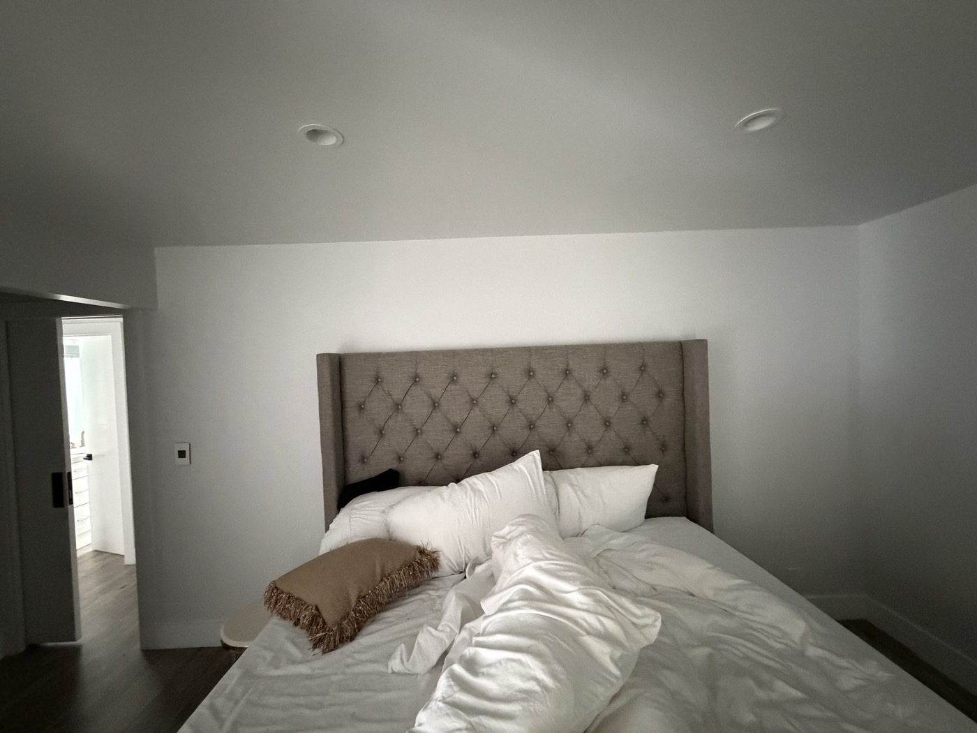 Guest Room Accent Wall - before
